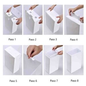 6 organizadores zapato cajones apilable