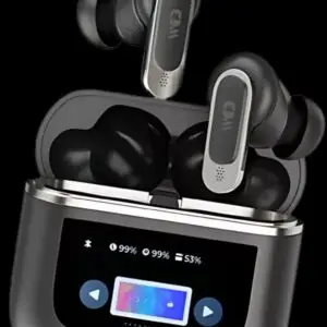 audífonos pro con pantalla táctil