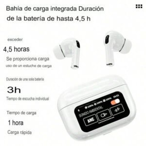 mc audifonos inteligentes con pantalla