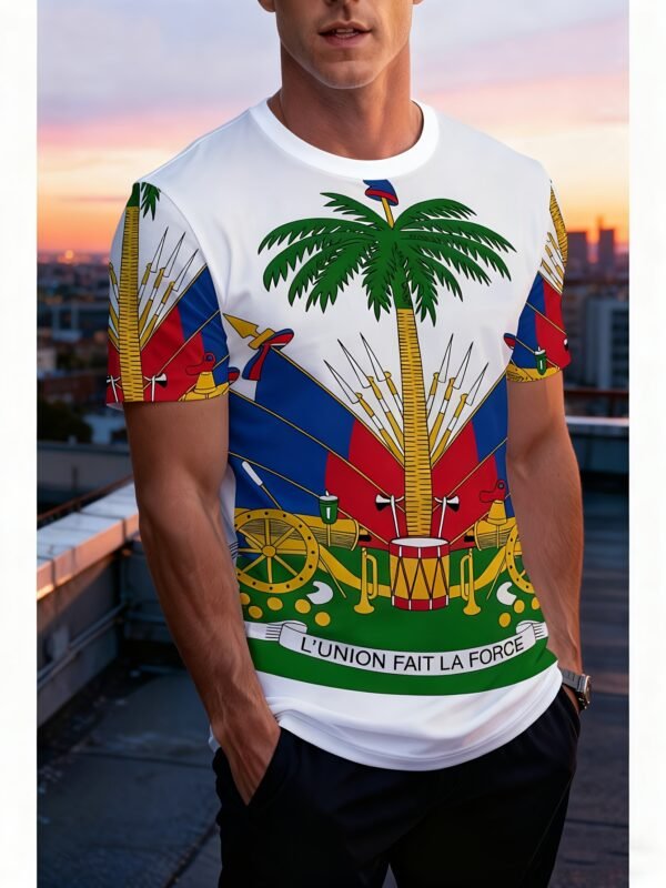 Camiseta Bandera de Haití