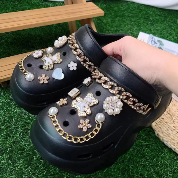 Sandalias de tacón alto estilo nube 2025