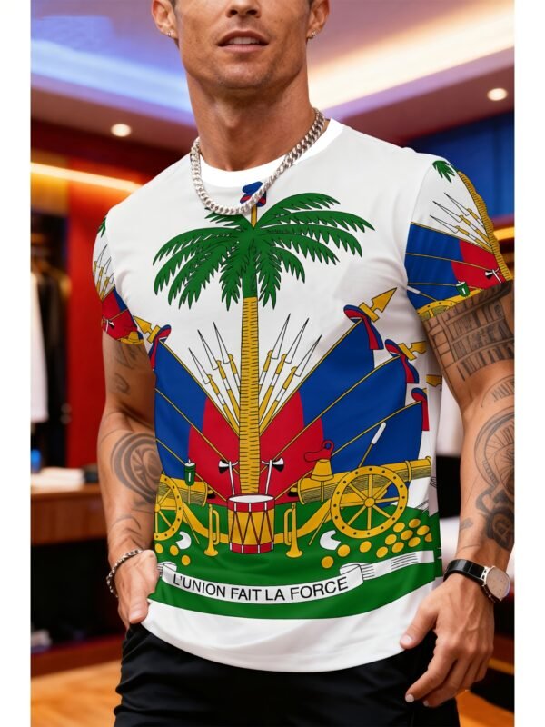 Camiseta Bandera de Haití