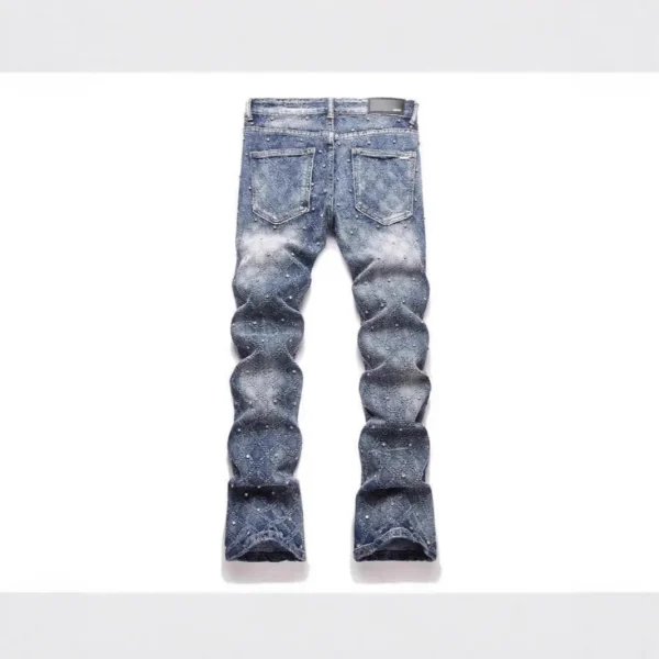 Jeans vaquero con brillos